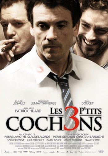 Affiche québécoise du film Les 3 p'tits cochons