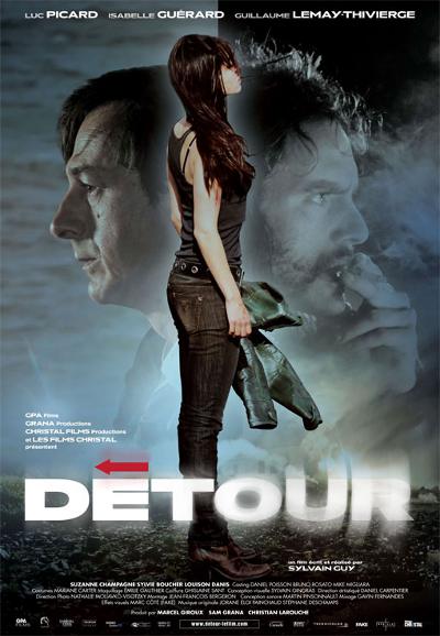 Affiche du film Détour (Sylvain Guy, 2009 - Films Séville))