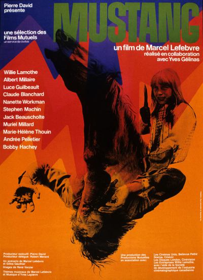 Affiche du western québécois Mustang (1975 - Collection Cinémathèque québécoise)