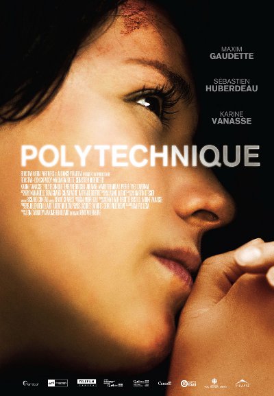 Affiche du drame québécois Polytechnique (2008, Denis Villeneuve - Alliance)