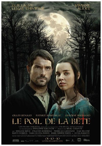 Affiche finale du film Le poil de la bête (Philippe Gagnon, 2010 - Christal)