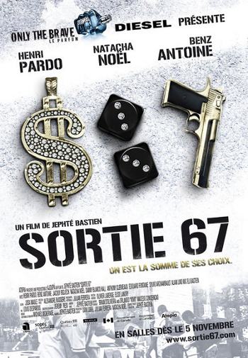 Affiche alternative du film Sortie 67 de Jephté Bastien (2010, Atopia)