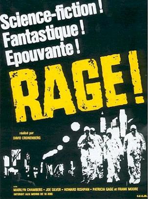 Affiche francaise du film Rabid de david Cronenberg (1977)