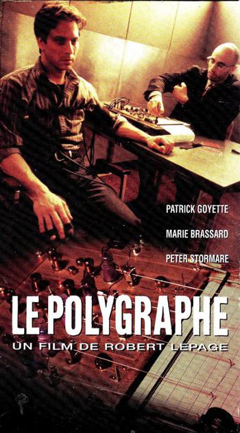 Image de la jaquette de la VHS originale du film Le Polygraphe