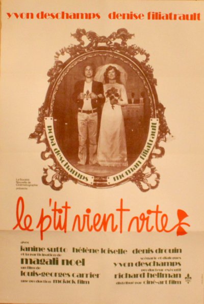 Image de l'affiche originale du film Le p'tit vient vite (louis-George carrier, 1972)