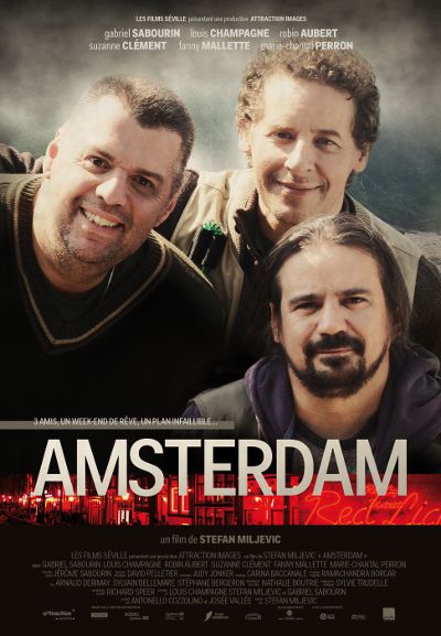 Affiche du film Amsterdam (Stefan Miljevic, 2013 - Attraction Média - Films Séville)
