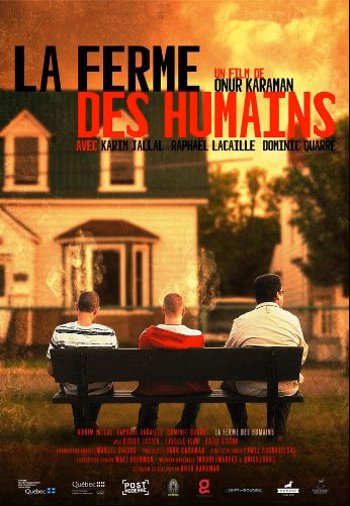 Affiche finale du film La ferme des humains (Onur Karaman, 2012 - Domino Films)