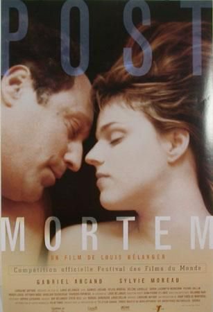 Affiche du film Post mortem (Louis Bélanger, 1999, ©Film Tonic)