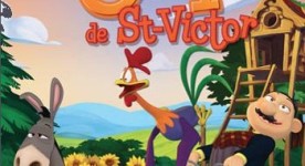 Affiche du film d'animation Le coq de St-Victor (©Equinoxe Films)