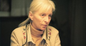 Image de la comédienne Lise Roy qui est Agathe dans Tom à la ferme de Xavier Dolan (image : Clara Palardy)