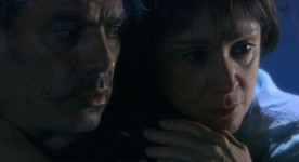 Violette Chauveau (Simone), Jean-François Casabonne (Jean) dans le film Une vie pour deux