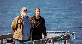 Brendan Gleeson (g.) et Taylor Kitsch dans The Grand Seduction