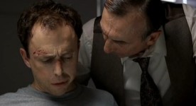 Denis Trudel et Gaston Lepage dans La lâcheté (Marc Bisaillon, 2006)