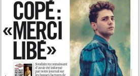 La une du quotidien Libération (23 mai 2014) Xavier Dolan en couverture!