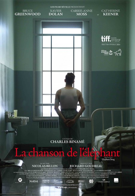 La chanson de l'éléphant / Affiche francophone du film Elephant Song (2014, Charles Binamé - ©Films Séville)