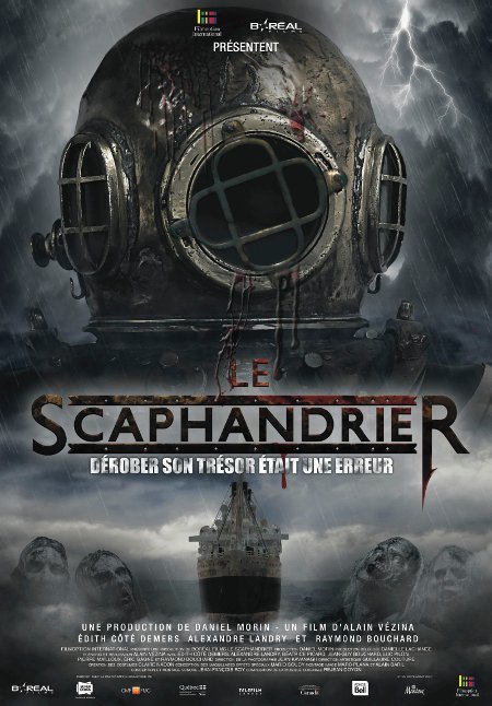 Affiche du film Le scaphandrier (©Filmoption International)