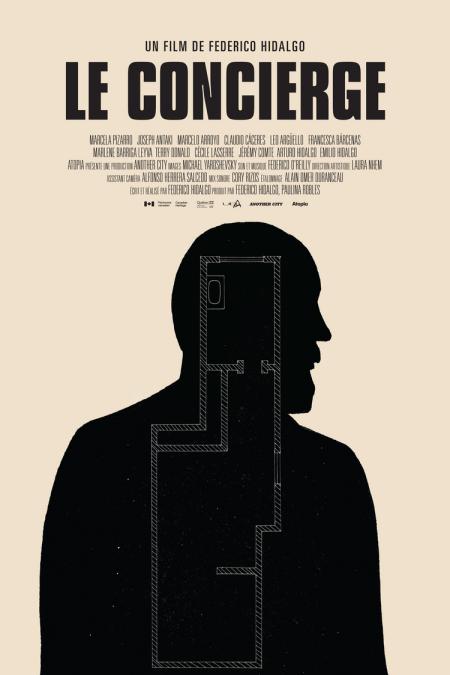 Affiche du film Le concierge de Federico Hidalgo (source Another City)