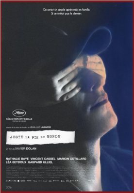 Juste la fin du monde – Film de Xavier Dolan