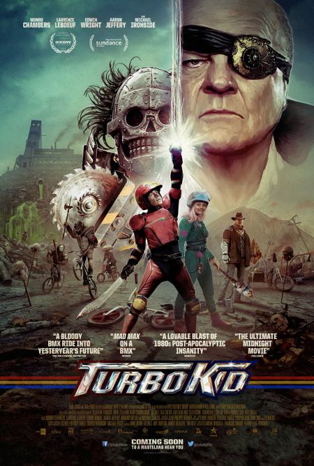 Image de l'affiche canadienne finale du film Turbo Kid