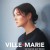 Affiche du film Ville-Marie (Guy Édoin). Affichiste : Julie Gauthier - On y voit Monica Bellucci de profil adossée à un mur bleu gris.