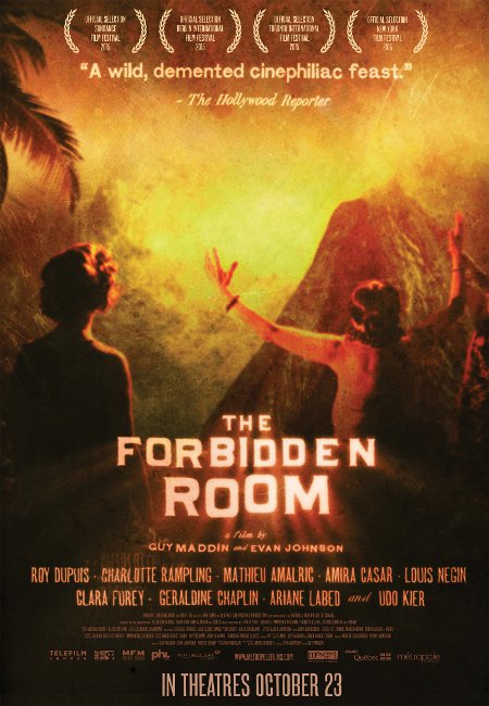 Affiche du film The Forbidden Room (Maddin, Johnson, 2015 - Métropole Distribution)