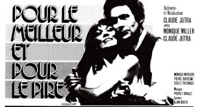 Encart publicitaire du film Pour le meilleur et pour le pire (Claude Jutra, 1975)