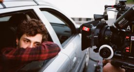 Juste la fin du monde – Photo de tournage : Xavier Dolan - Photo : Shayne Laverdière, courtoisie de Sons of Manual