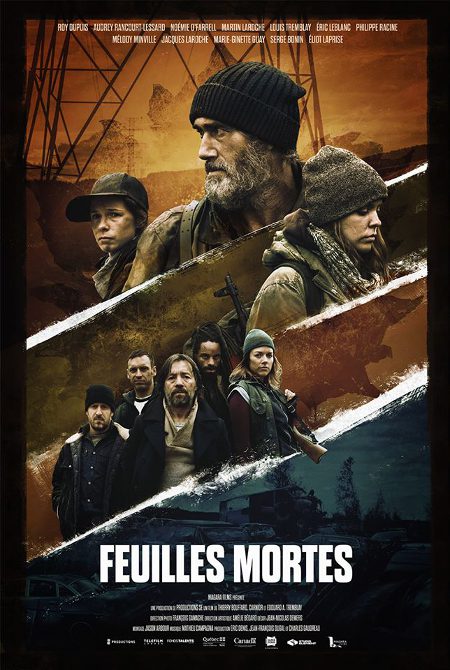 Affiche du film Feuilles mortes (Thierry Bouffard, Steve Landry (Carnior), Édouard A. Tremblay, 2016)