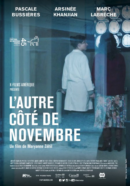 Affiche du film L'autre côté de novembre de Maryanne Zéhil (©K-Films Amérique)