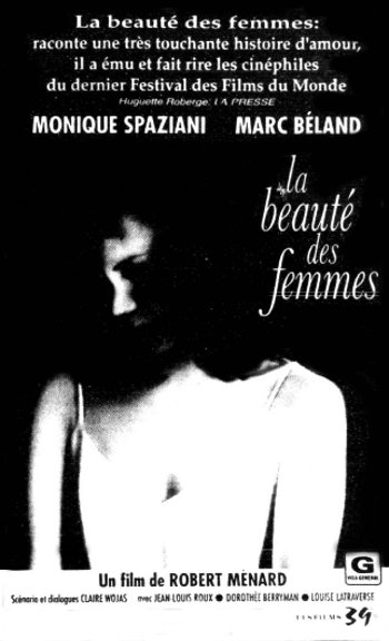 Encart presse du film La beauté des femmes (collection filmsquebec.com)