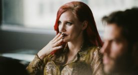 Tournage du film The Death And Life Of John F. Donovan de Xavier Dolan (Jessica Chastain) - Crédit Shayne Laverdière