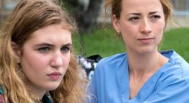 Image de Sophie Nélisse et Karine Vanasse, les deux comédiennes principales du film de Léa Pool Et au pire on se mariera (source K-Films Amérique)