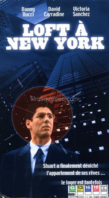 Pochette VHS du film Loft à New York (Sublet) de John Hamilton - Collection filmsquebec.com - Reproduction interdite sans autorisation