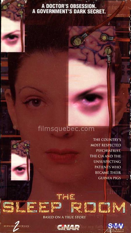 Pochette VHS du film The Sleep Room (Le pavillon de l'oubli) d'Anne Wheeler.