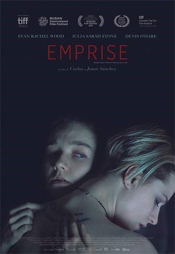 Affiche du film de Carlos et Jason Sanchez, EMPRISE (ALLURE en version originale anglaise)