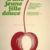 Affiche du film Le Viol d'une jeune fille douce de Gilles Carle (une cerise rouge sur fond beige avec en haut les crédits écrits en vert pomme)