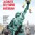 Affiche du film La chute de l’empire américain de Denys Arcand (Les Films Séville) - On y voit la statue de la liberté qui tient une Kalachnikov dans son dos