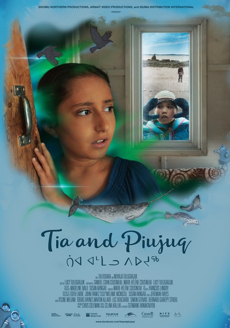 Affiche du film Tia et Piujuq de Lucy Tulugarjuk