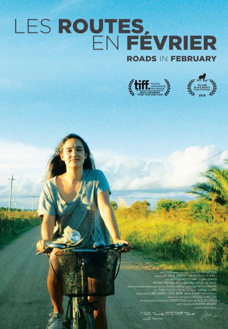 Affiche du film Les routes en février de Katerine Jerkovic (Axia Films)