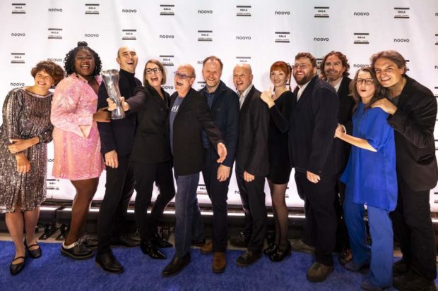 L'équipe du film Viking sur le tapis bleu du Gala Québec Cinéma - Photo Dominique Viau (Bodüm Photographie)