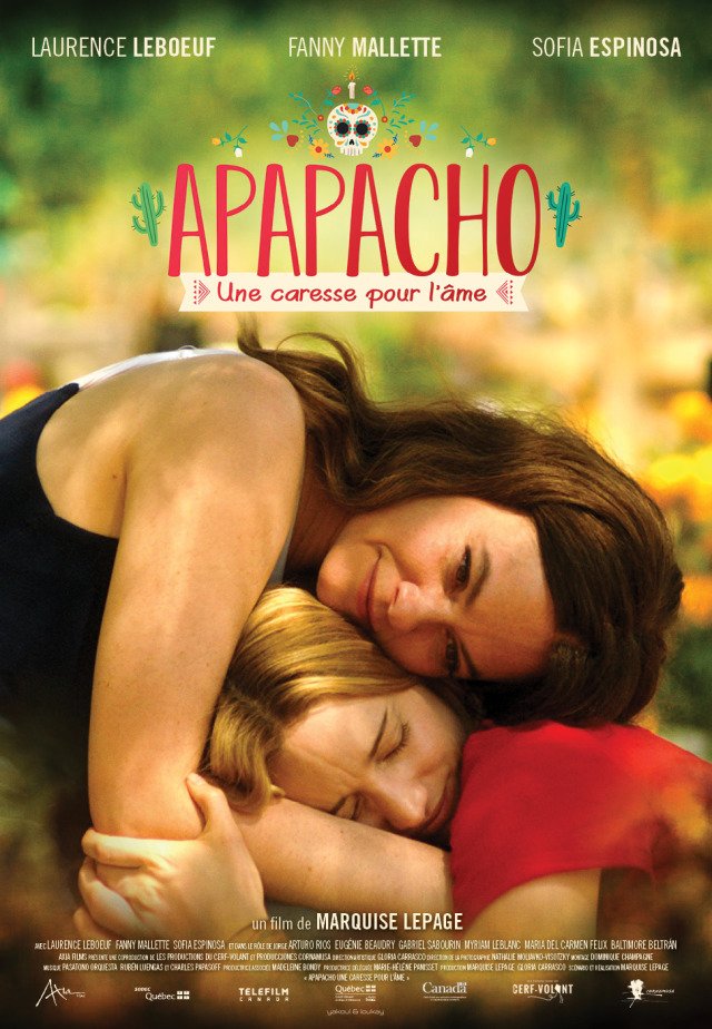 Affiche du film Apapacho, une caresse pour l'âme de Marquise Lepage (Axia Films) - En salle le 18 octobre 2019.