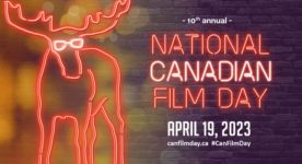 Visuel de la Journée du cinéma canadien 2023