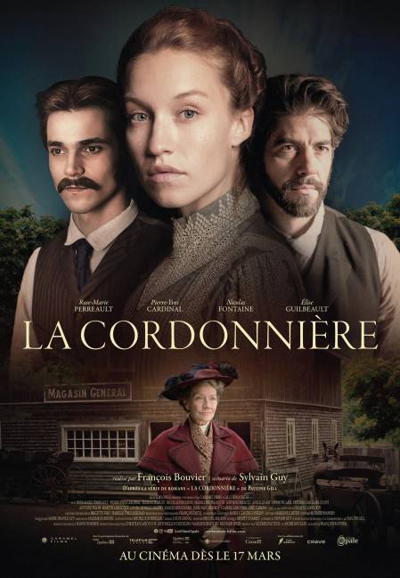 La cordonnière - Affiche du mélodrame réalisé par François Bouvier - En salle le 17 mars 2023 (Les Films Opale)