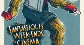 l’affiche montre le personnage de Sasquatch, que le public a pu voir assis sur son sofa devant sa télé l’an passé, maintenant de retour à l’extérieur, billets à la main, prêt à retrouver les salles de cinéma