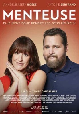 Affiche de la comédie québécoise "Menteuse" (Immina Films, 2025)