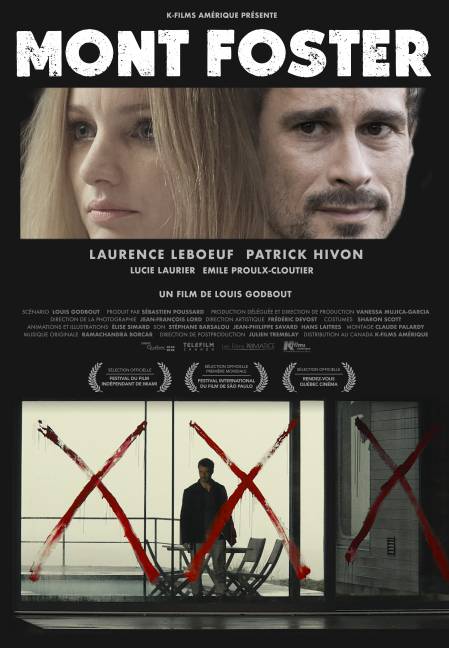 Affiche du drame psychologique Mont Foster de Louis Godbout (K-Films Amérique)