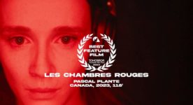 Les chambres rouges primé à deux reprises au TOHorror Fantastic Film Fest de Turin (visuel du film tiré de la page Facebook du festival)