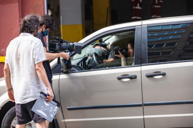 Tournage du film Toutes les deux (crédit photo Vincent Lemelin)