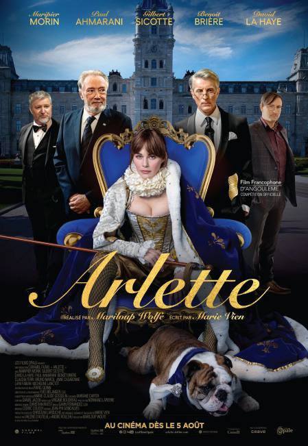 Arlette - affiche du film de Mariloup Wolfe (Les Films Opale) - En salle le 5 août 2022