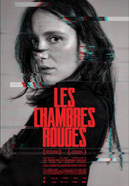 Affiche film Les chambres rouges de Pascal Plante (Entract Films)